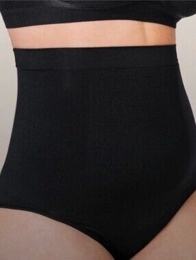 NWT • 2 Pair EMPETUA by SHAPERMINT XL/XXL High-Waist Black Shaping Panty CX-3824